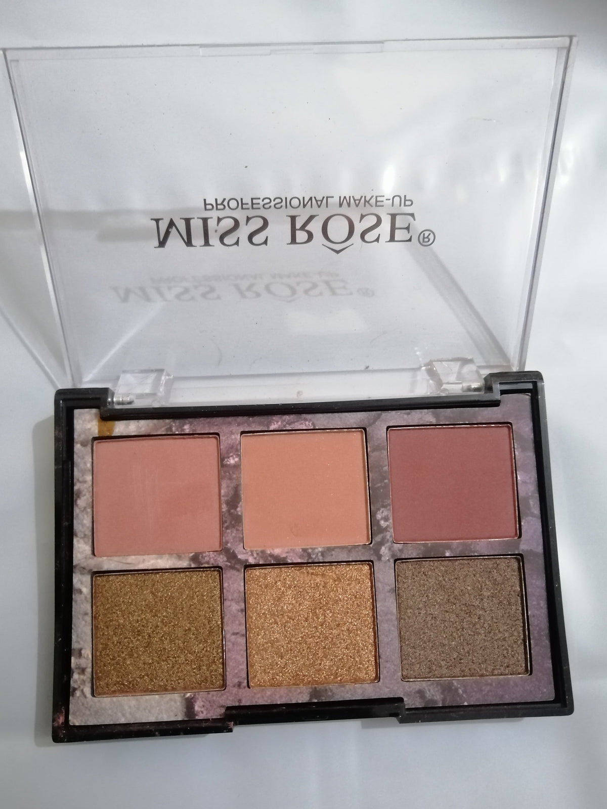 Miss Rose 6 Color Fashion Eyeshadow Palette