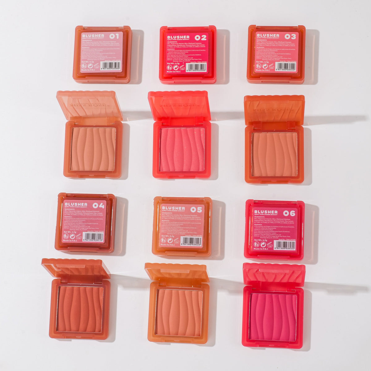Miss Rose Girly Pink Ocean Beachy Blusher