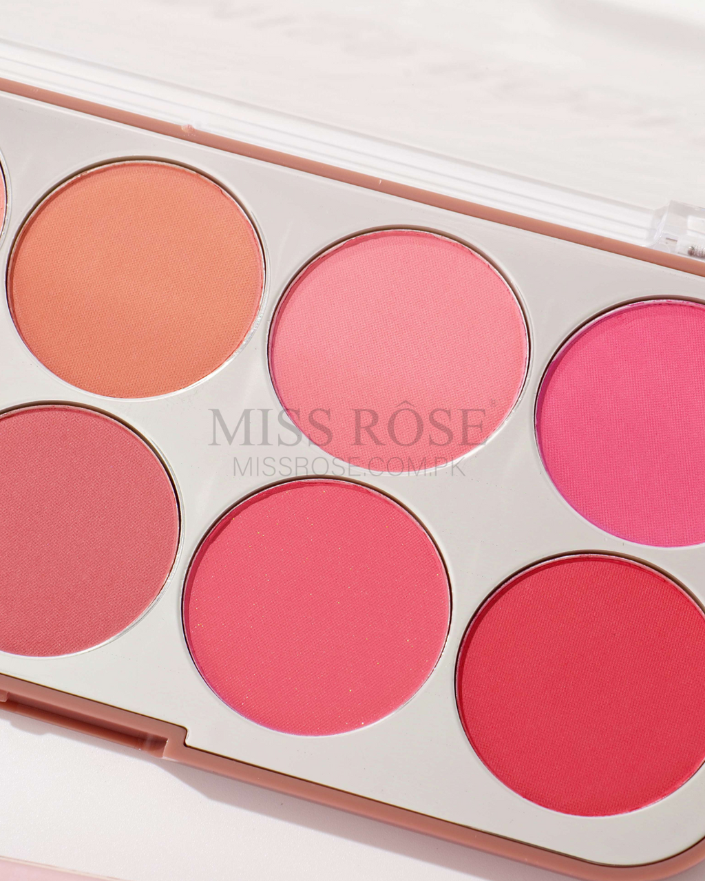 Miss Rose 10-Color Blushers Palette