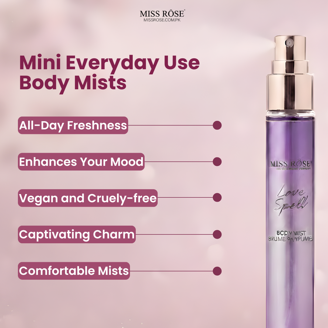 Miss Rose Everyday Use Body Mists Set