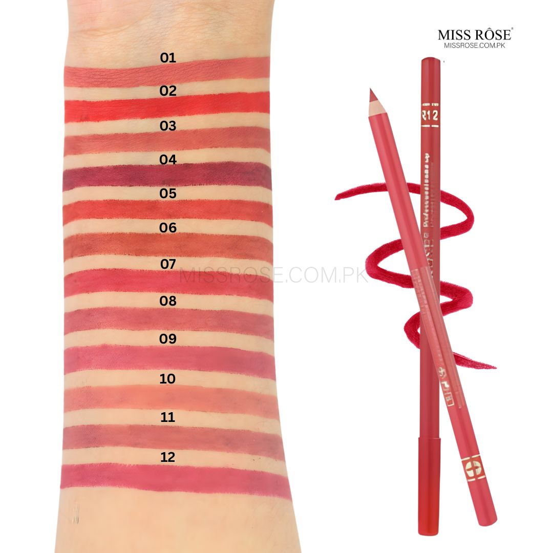 Miss Rose Waterproof Lip Liners