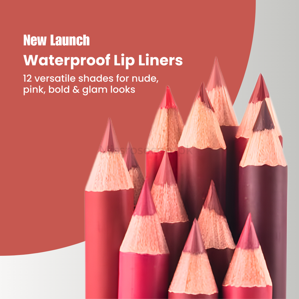 Miss Rose Waterproof Lip Liners