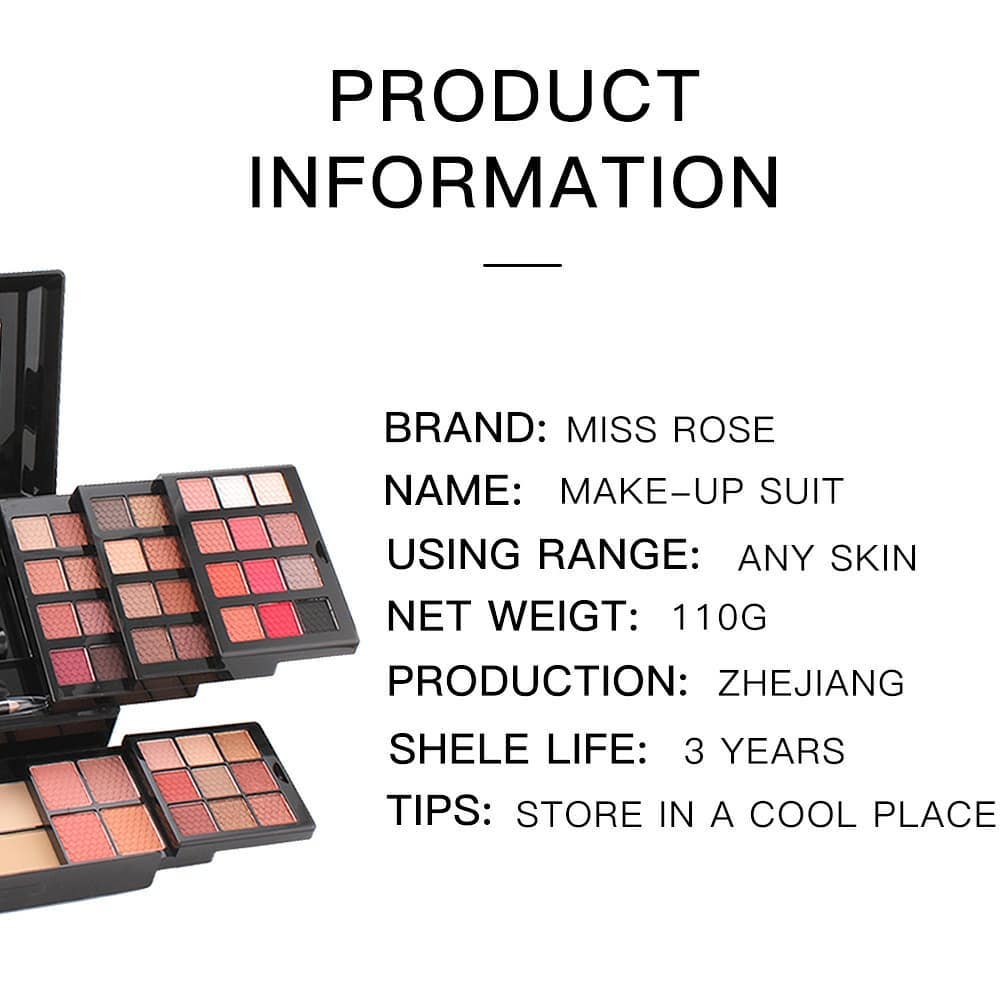 Miss Rose complete makeup kit