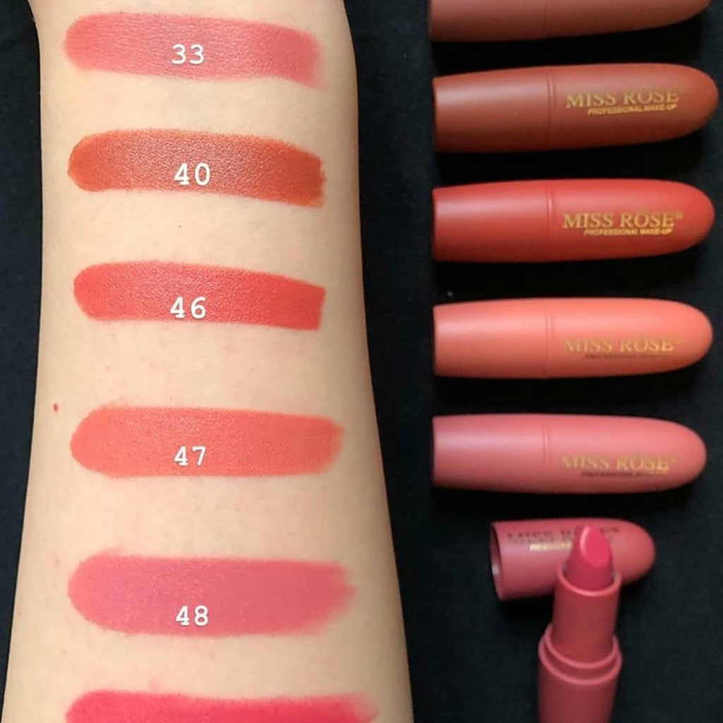 Miss Rose Semi Matte Lipsticks
