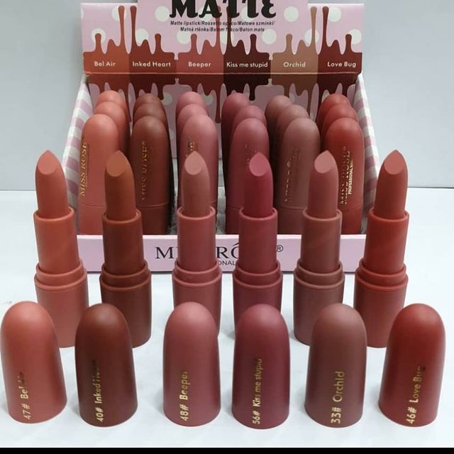 Miss Rose Semi Matte Lipsticks