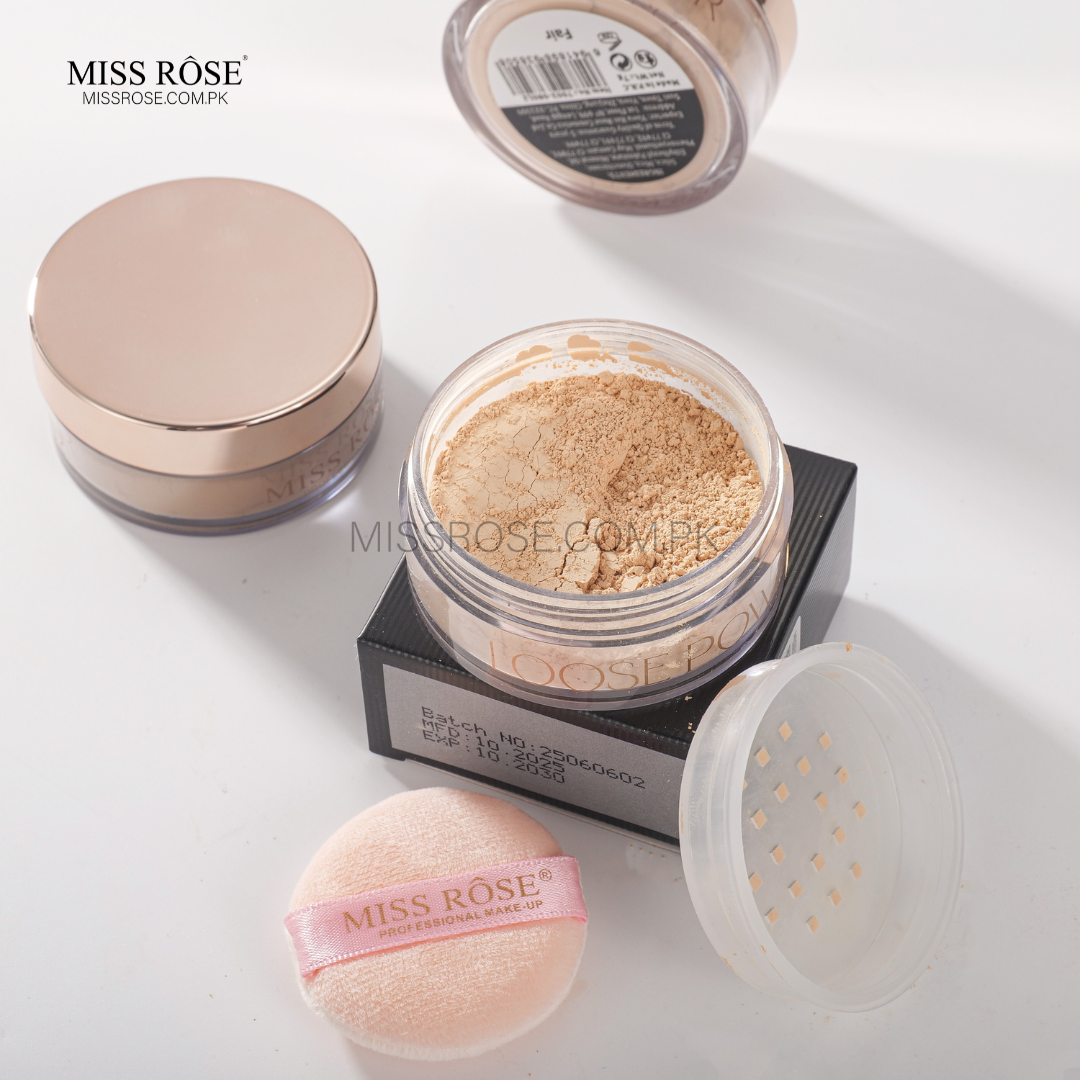 Miss Rose Loose Powder – Silky & Soft Matte Finish