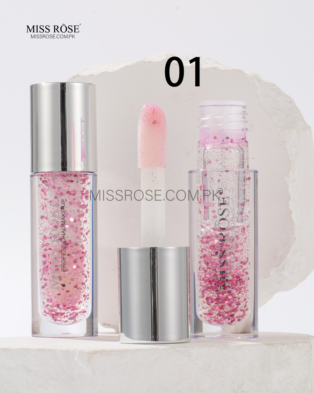 Miss Rose Glistening Magic Lip Oil