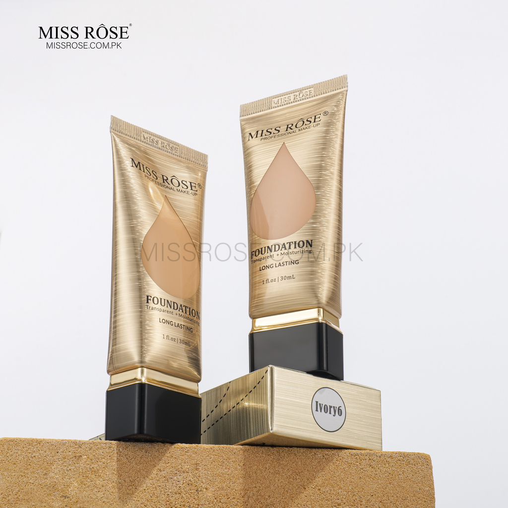 Miss Rose Transparent+ Moisturizing Long Lasting Foundation