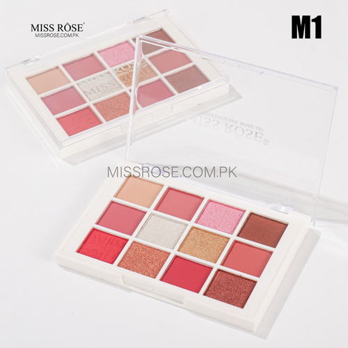 Miss Rose 12-Color Eyeshadow Palette