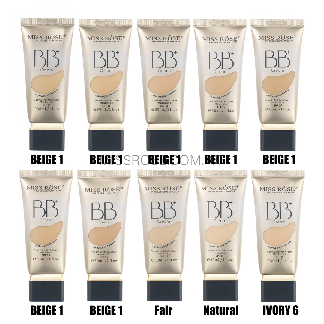Miss Rose SPF Sun Protection Vitamin-E BB Cream