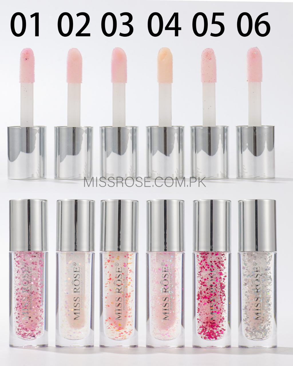Miss Rose Glistening Magic Lip Oil