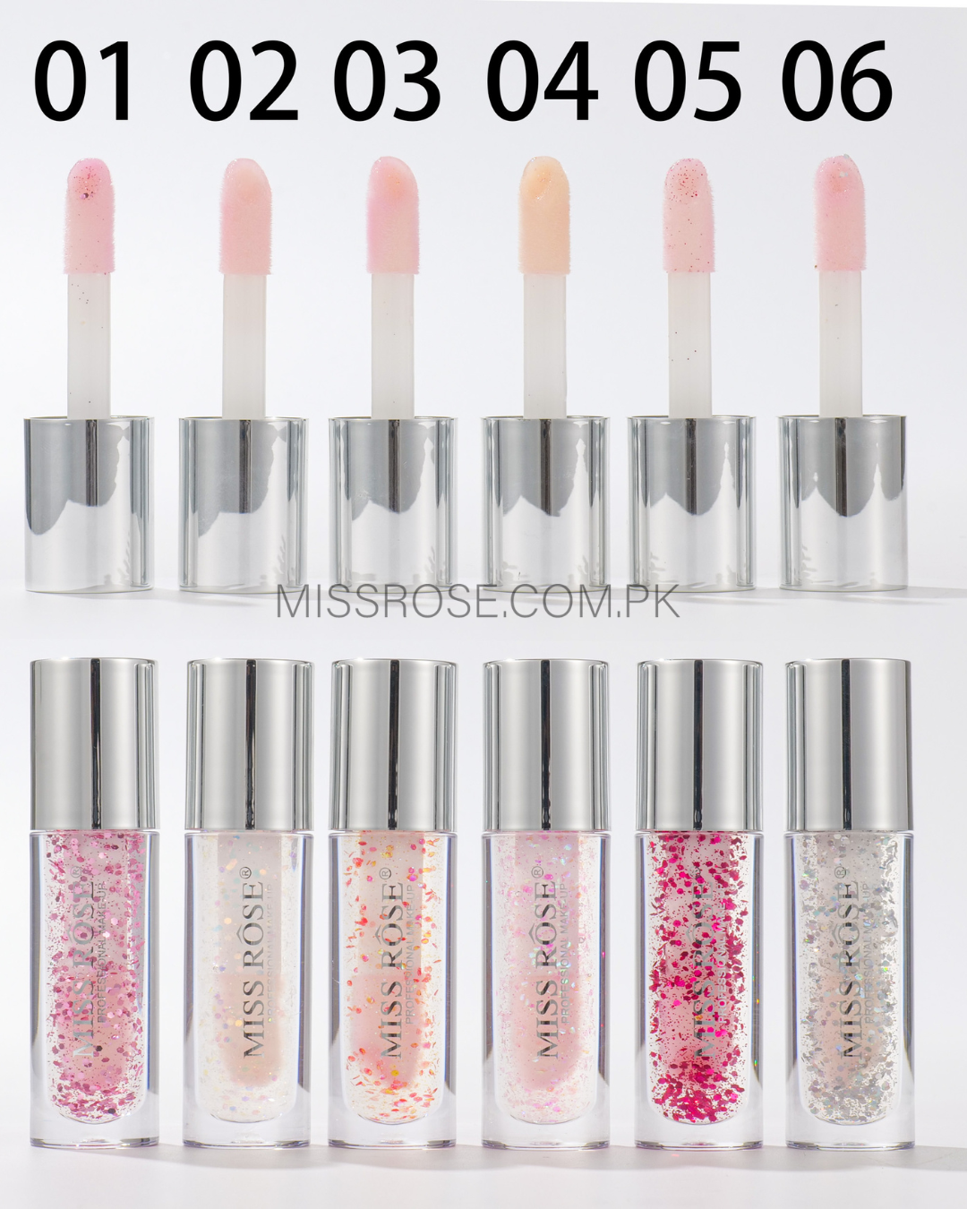Miss Rose Glistening Magic Lip Oil