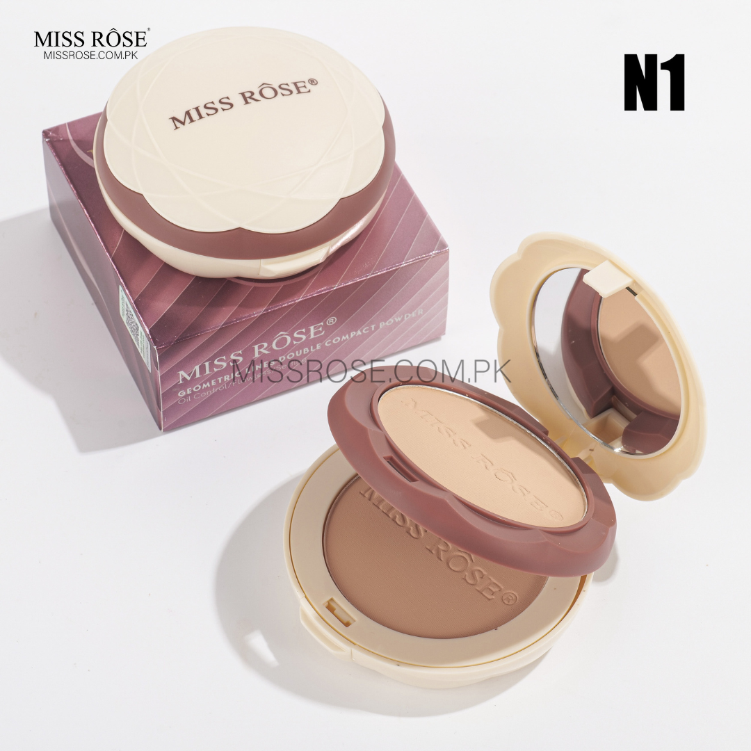 Miss Rose Oil Control Flawless setting compact powder