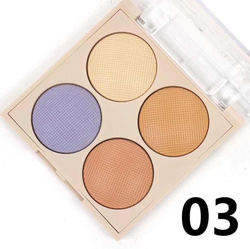 Miss Rose 4 Color Concealer Contour palette