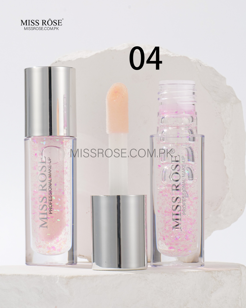 Miss Rose Glistening Magic Lip Oil