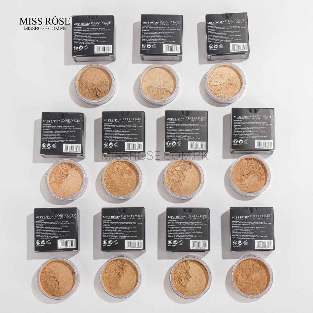 Miss Rose Loose Powder – Silky & Soft Matte Finish