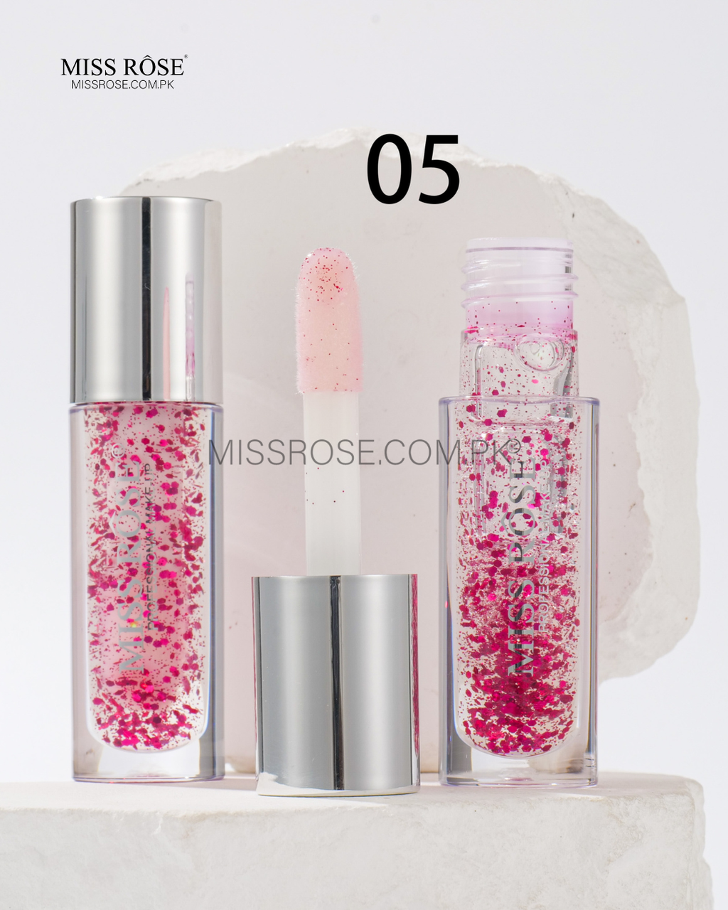 Miss Rose Glistening Magic Lip Oil