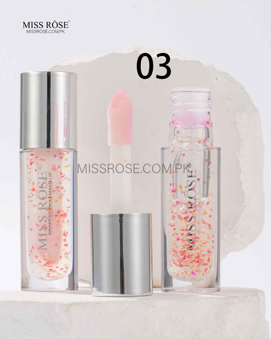 Miss Rose Glistening Magic Lip Oil