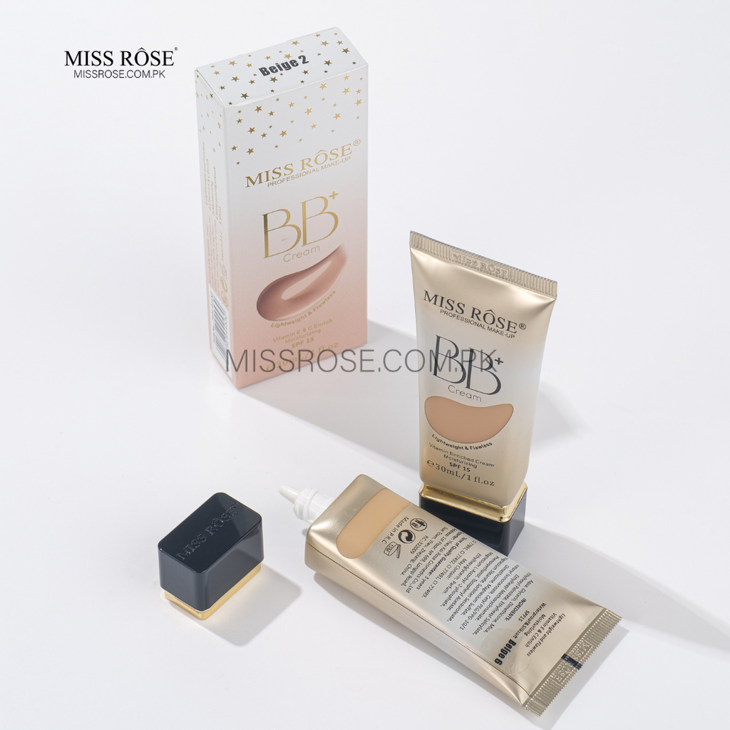 Miss Rose SPF Sun Protection Vitamin-E BB Cream