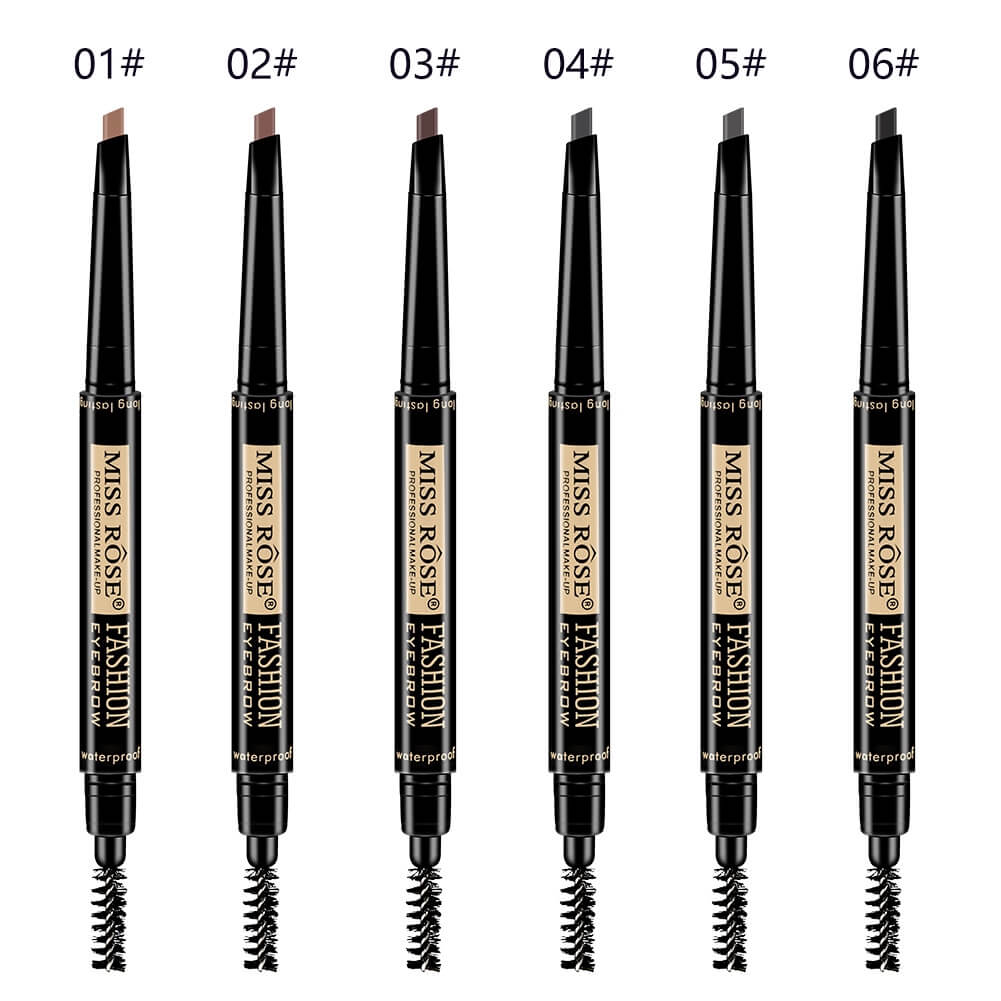 Miss Rose Fashion 2 in 1 Eyebrow Pencil
