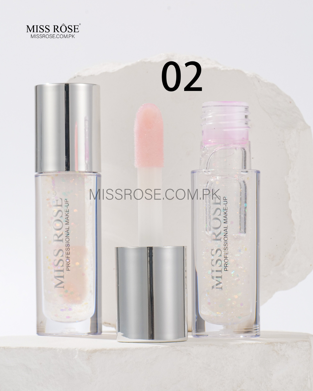 Miss Rose Glistening Magic Lip Oil