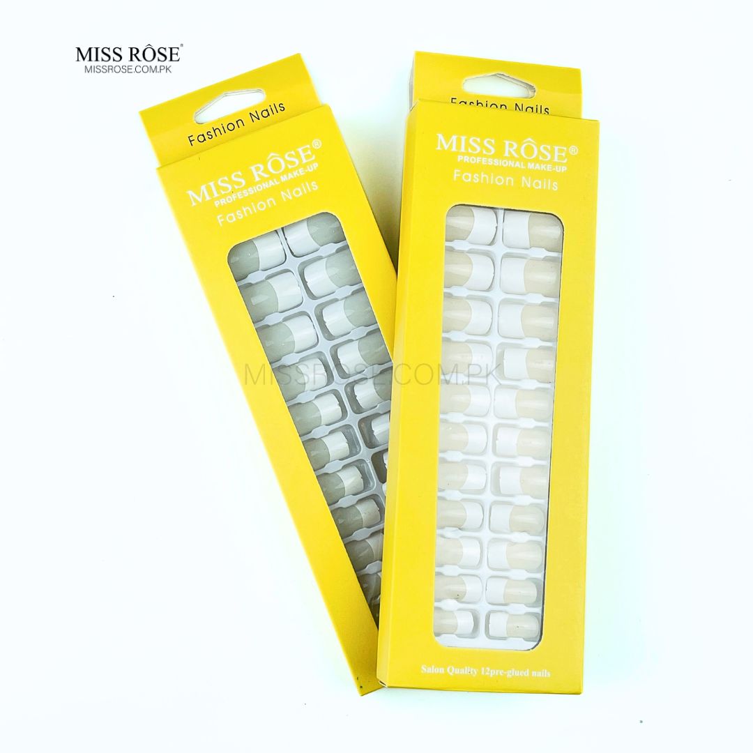 Miss Rose Manicure Stick On Nails