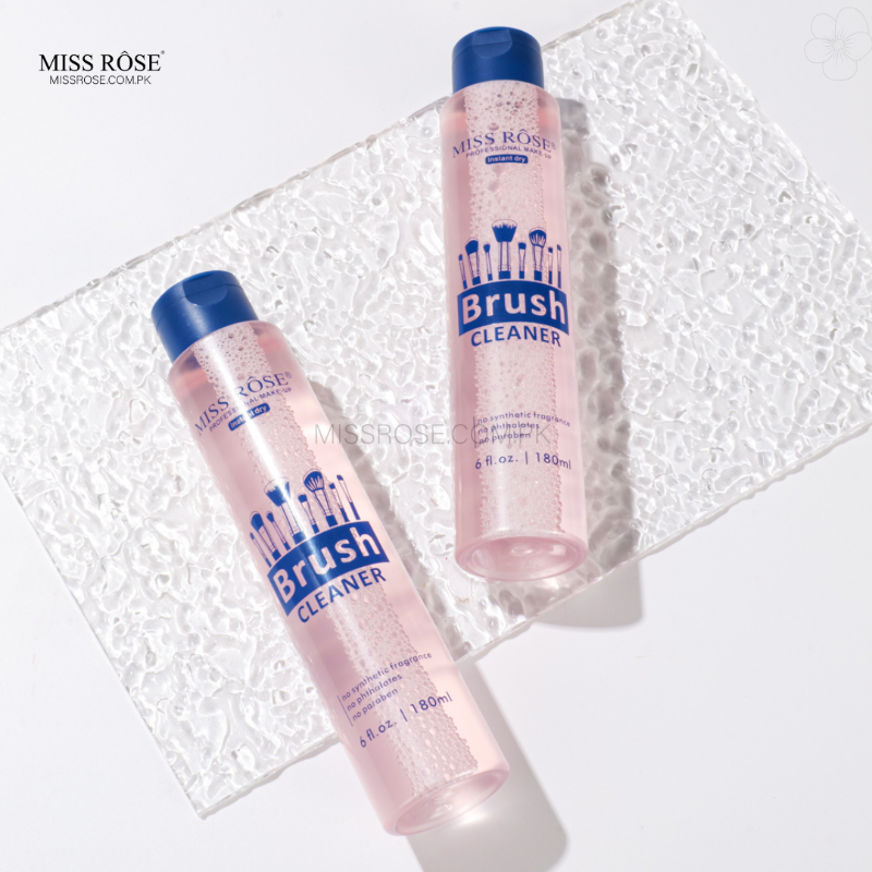 Miss Rose Brush and Puff Cleaner