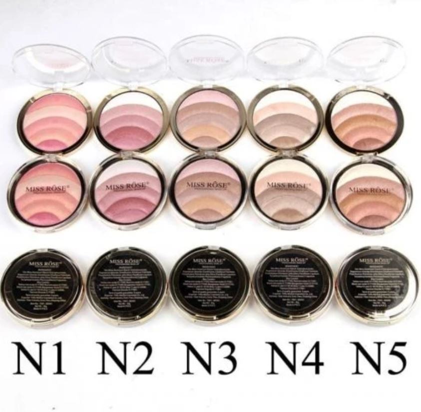 MISS ROSE 5 in 1 Eye shadow and Highlighter