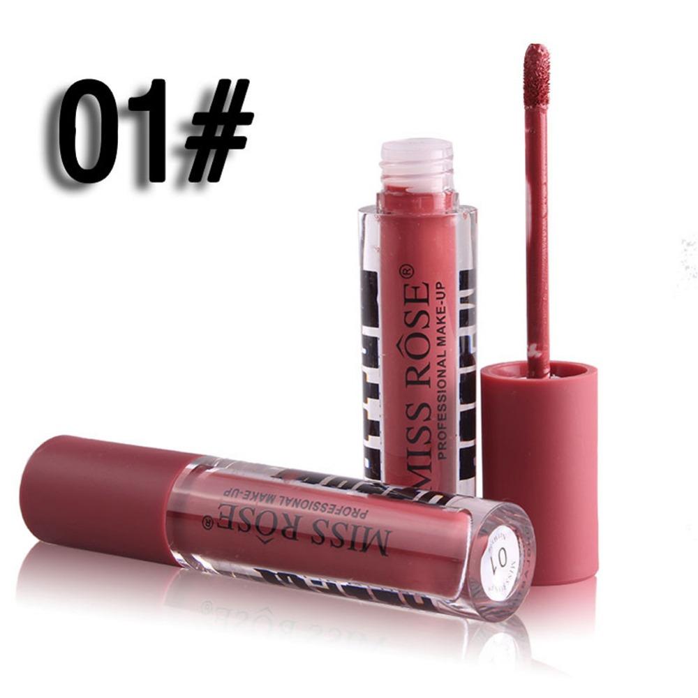 MISS ROSE New Fashion Color Matte Gloss (Set of 6)