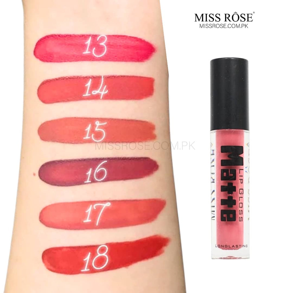 Miss Rose Matte Lip Gloss (black)