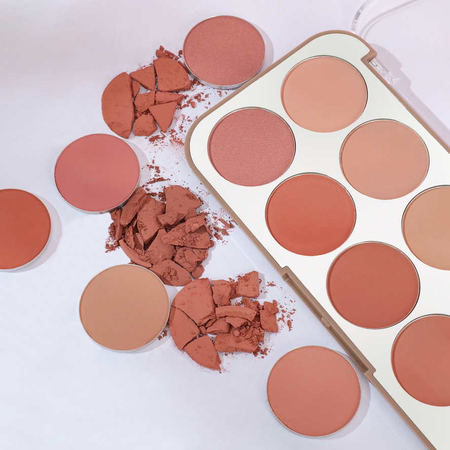 Miss Rose 10 Colors Enduring Blusher Kit