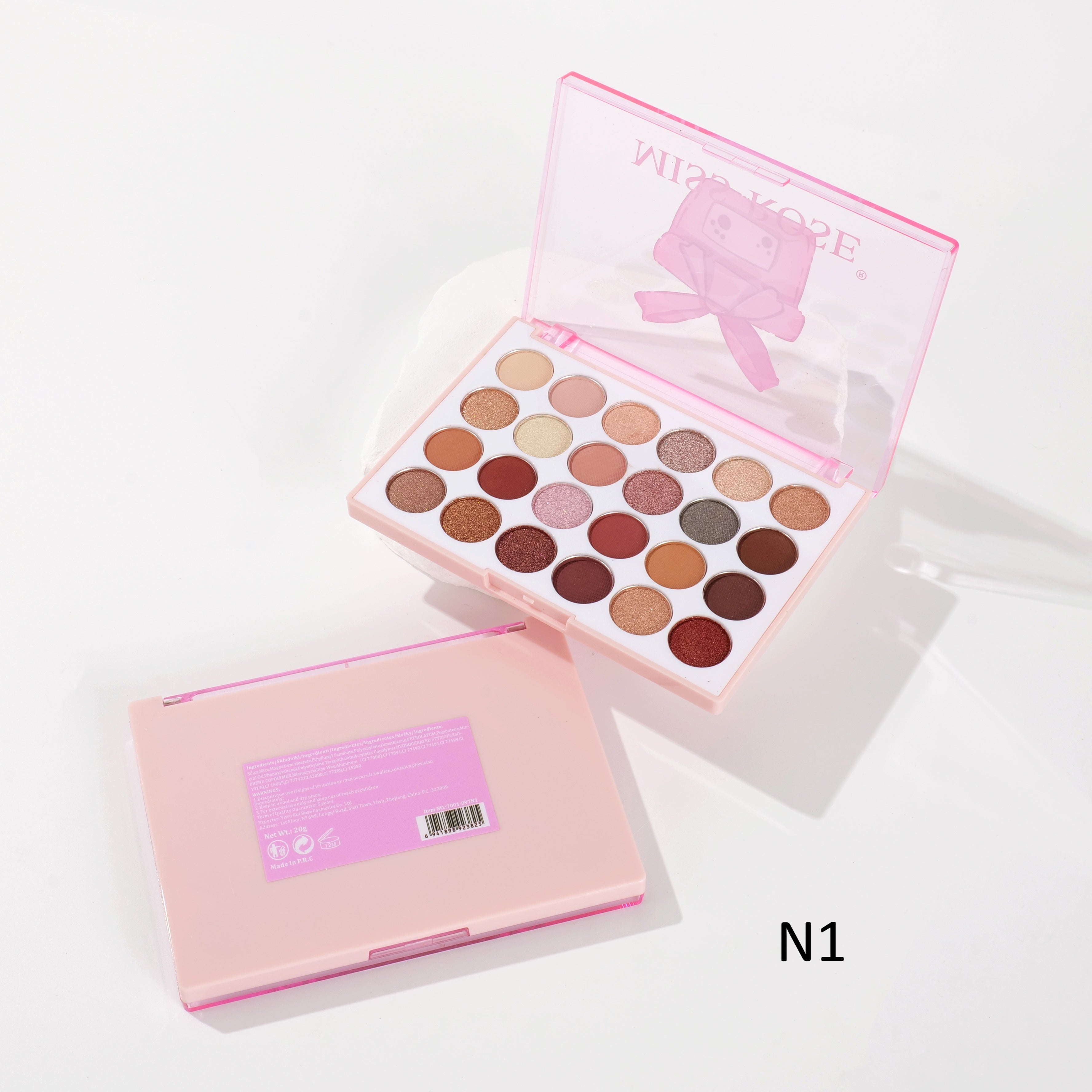 Miss Rose 24 Color Versatile Eyeshadow Palette