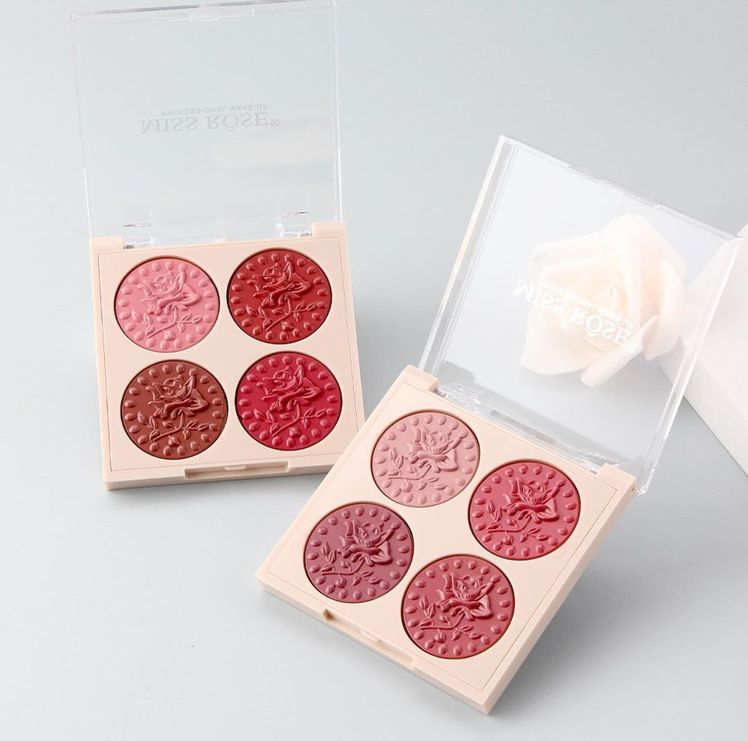 MISS Rose 4 Color Exclusive Creation Lip Palette