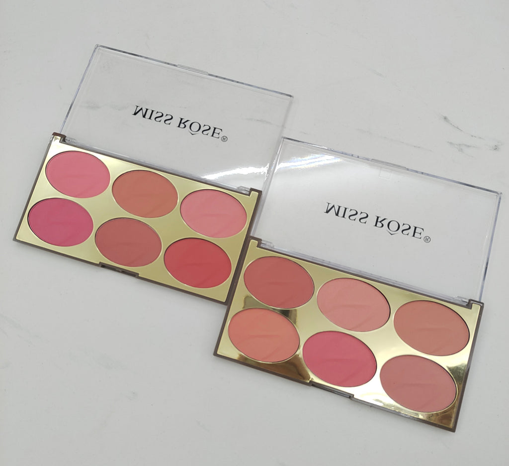 Miss Rose 6 Color Blush (new)