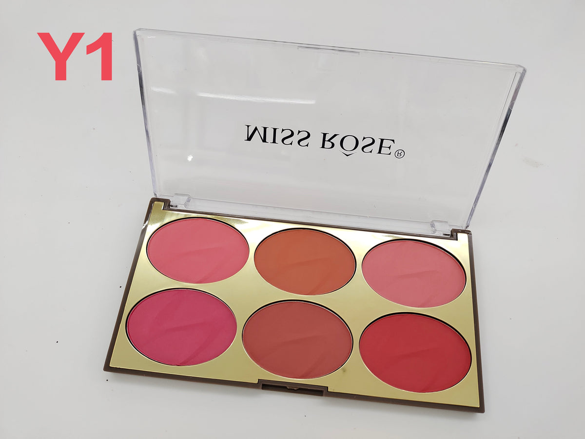 Miss Rose 6 Color Blush (new)