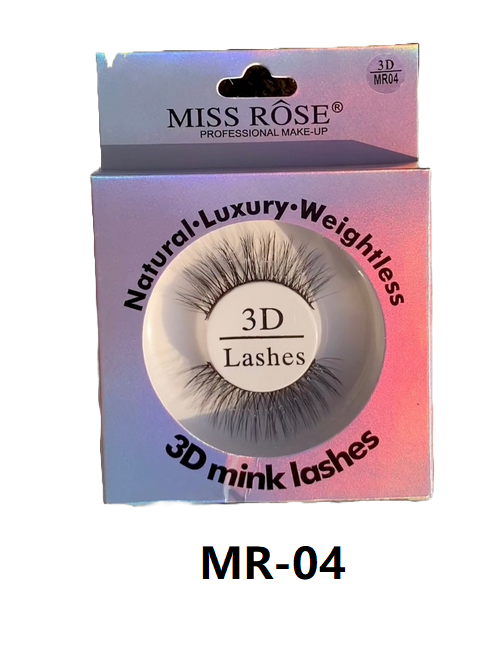 Miss Rose Luxury 3D Mink Lashes
