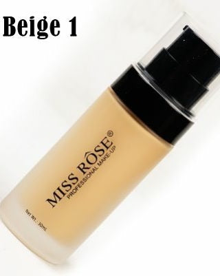 Miss Rose Strong Cover Oil Free Liquid Foundation