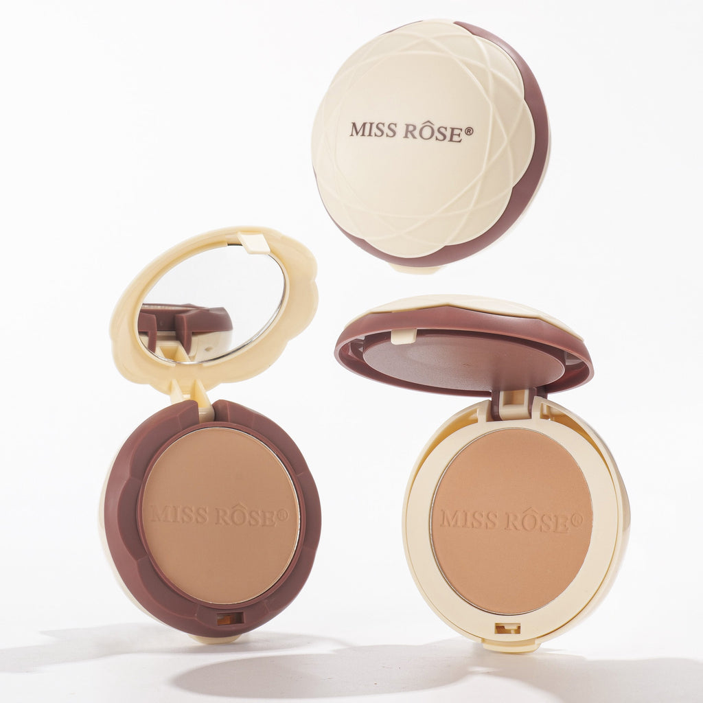 Miss Rose Oil Control Flawless Setting Compact Powder