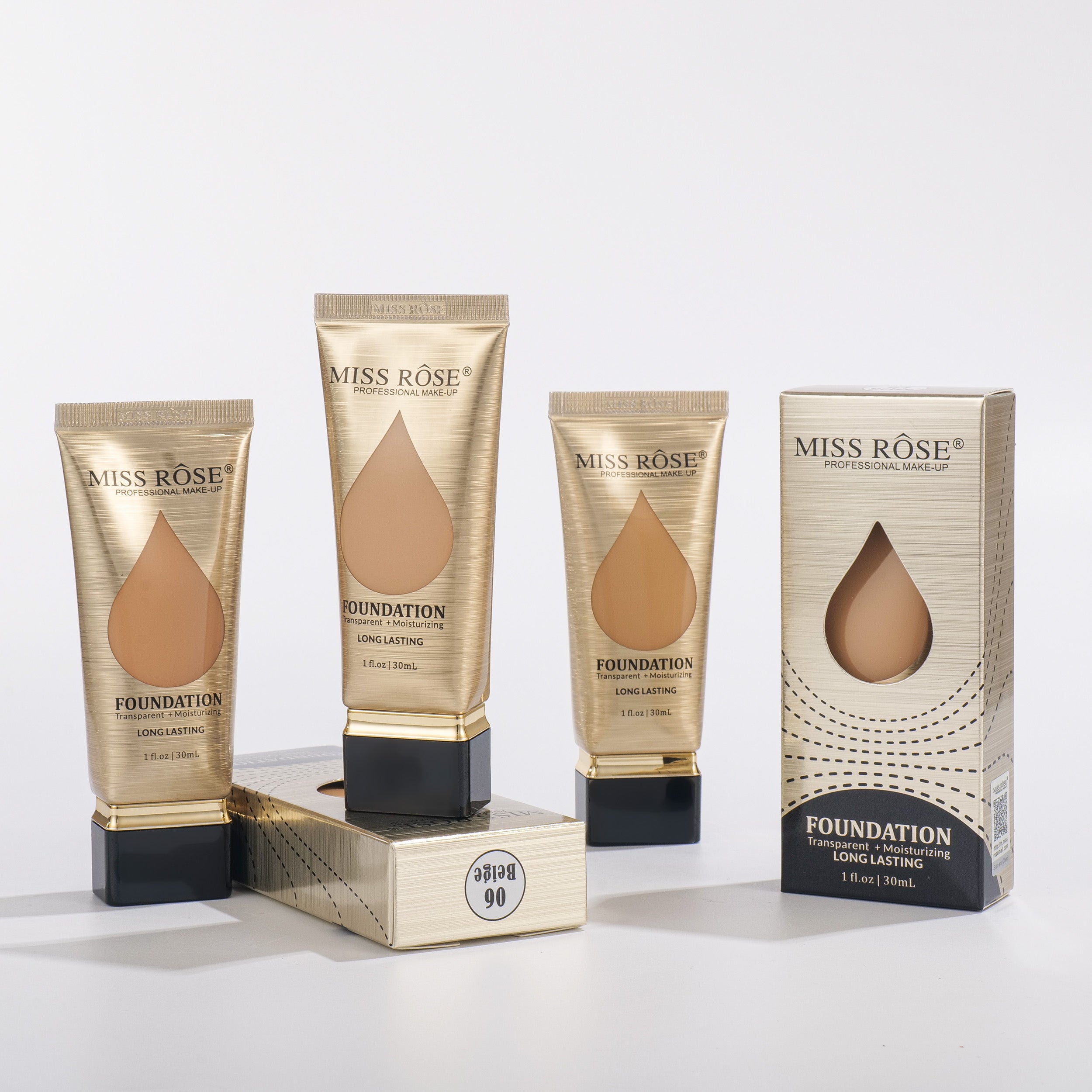 Miss Rose SPF Sun Protection Vitamin E BB Cream