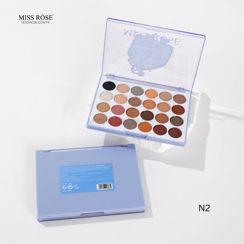 Miss Rose 24-Color Versatile Eyeshadow Palette