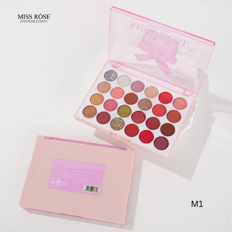 Miss Rose 24-Color Versatile Eyeshadow Palette