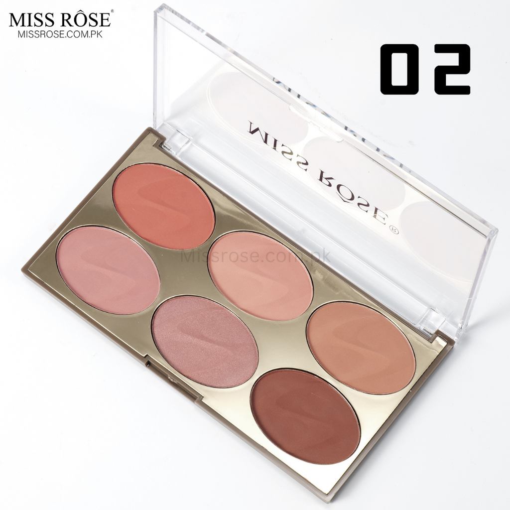 Miss Rose 6 Color Face Kit