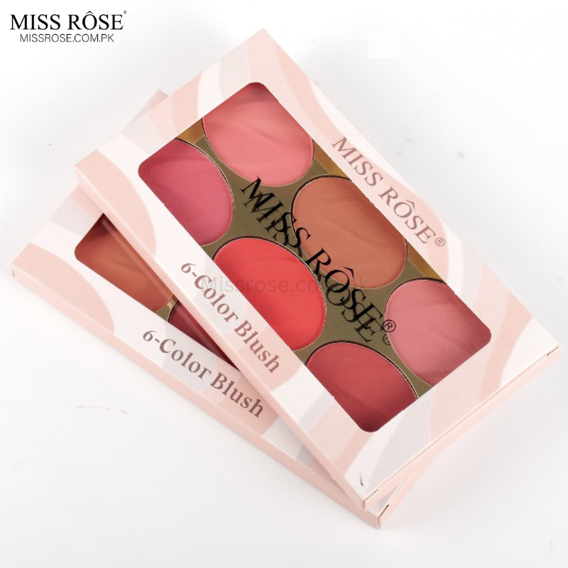 Miss Rose 6 color blush (new)