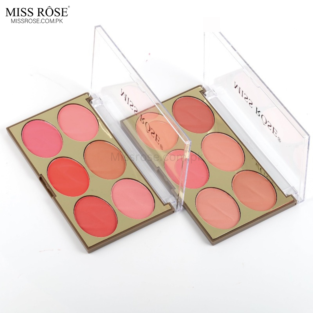 Miss Rose 6 color blush (new)