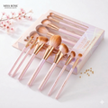 Miss Rose 7-Piece Marble Makeup Brush Collection Set