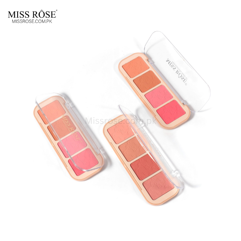 Miss Rose ButterBlend 4-Color Blush Palette