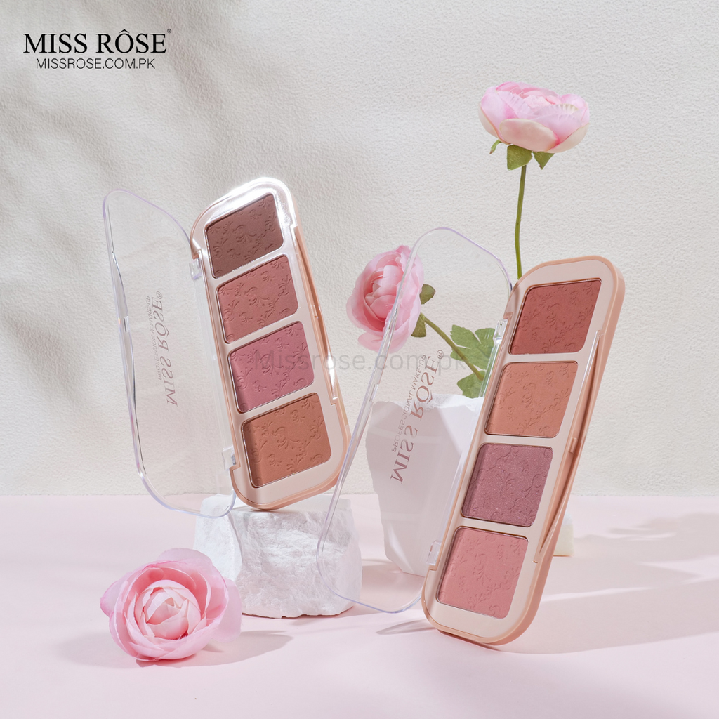 Miss Rose ButterBlend 4-Color Blush Palette