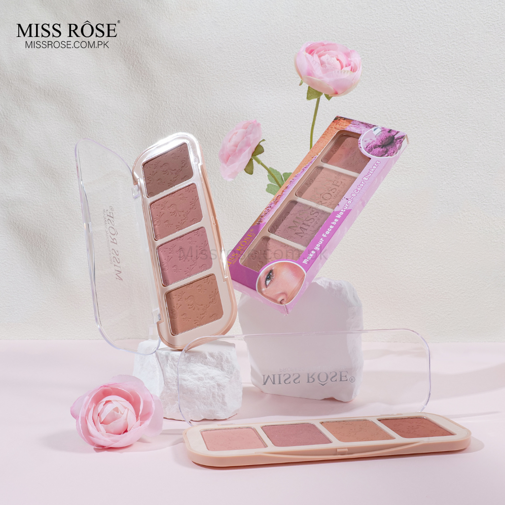 Miss Rose ButterBlend 4-Color Blush Palette