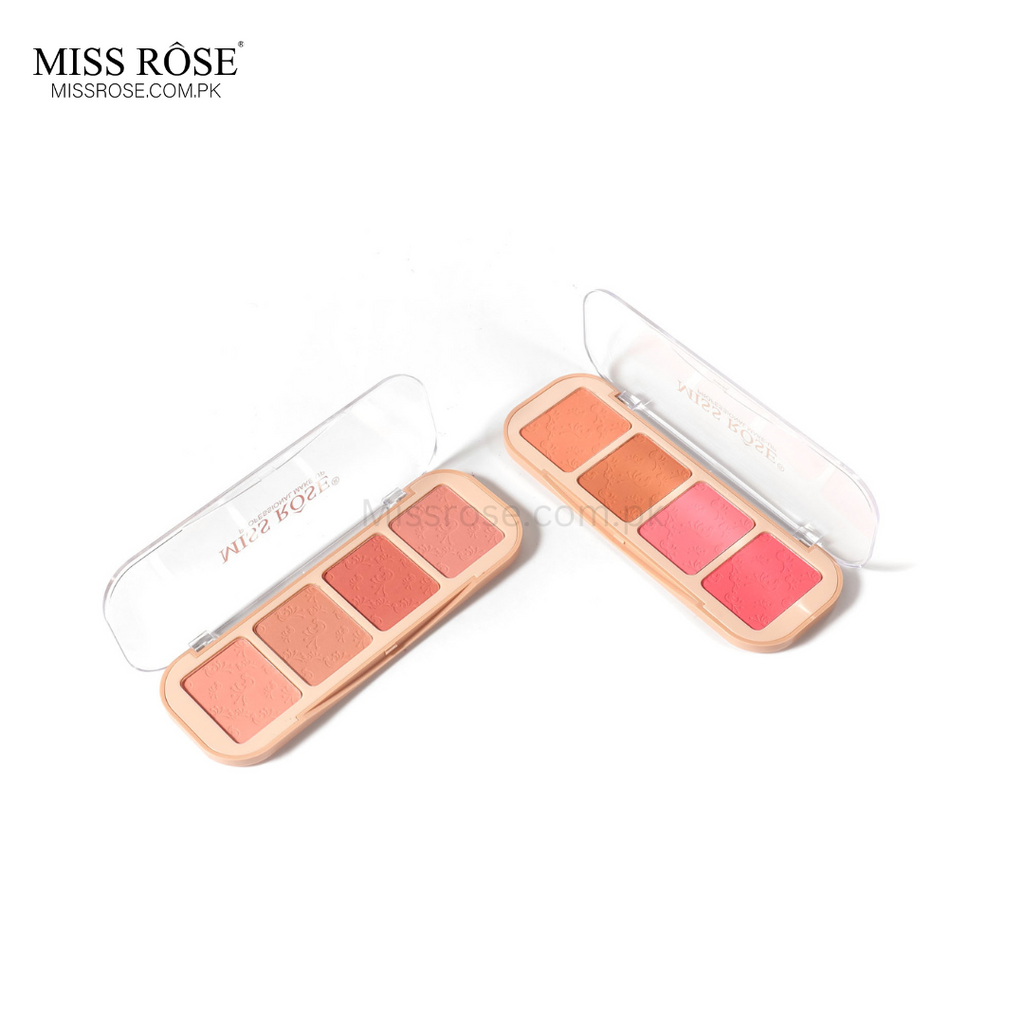 Miss Rose ButterBlend 4-Color Blush Palette