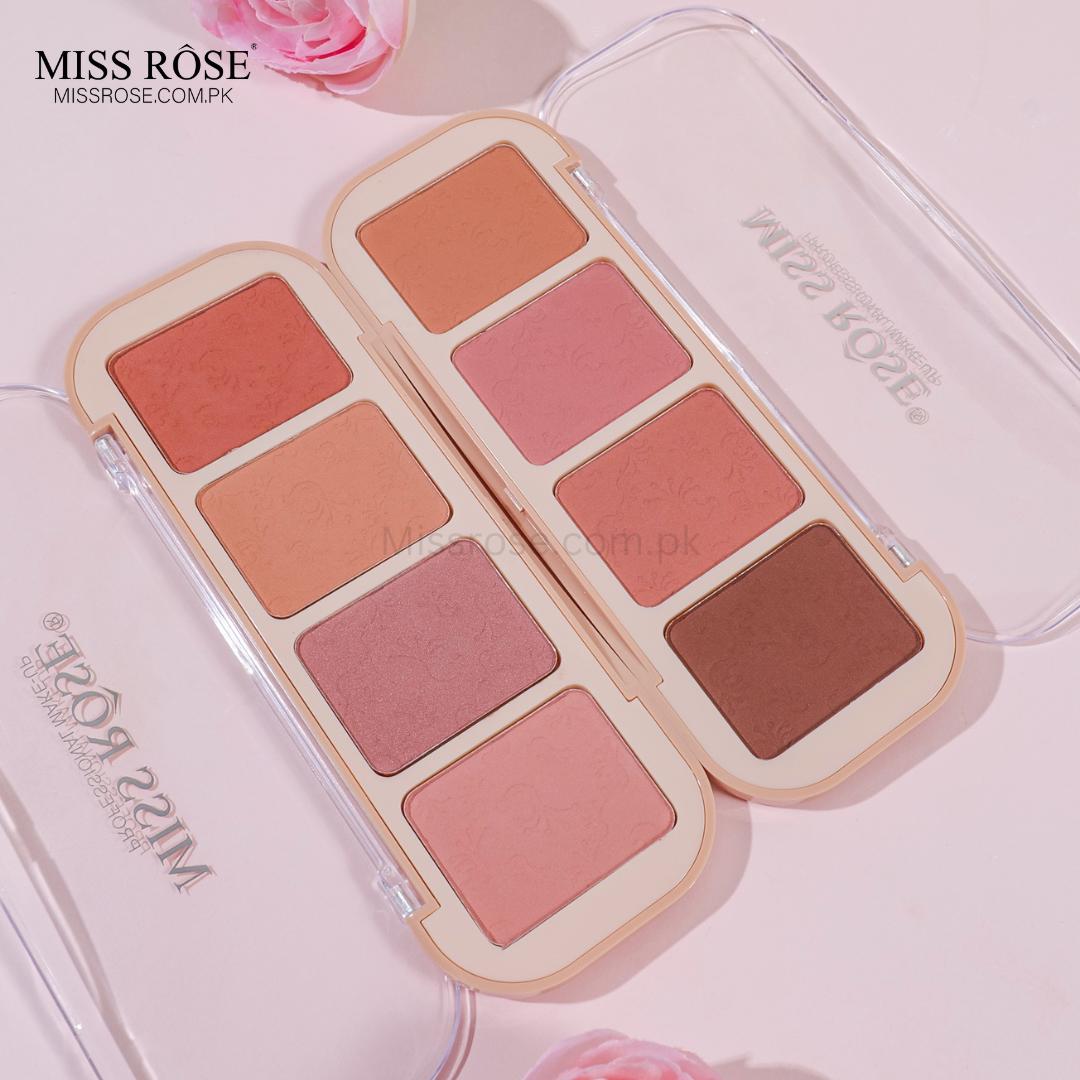Miss Rose ButterBlend 4-Color Blush Palette